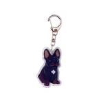 Frenchie Love Keychain Charm