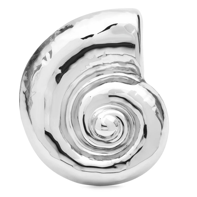 Silver spiral charm with 'Wuli & Baby' branding on a white background