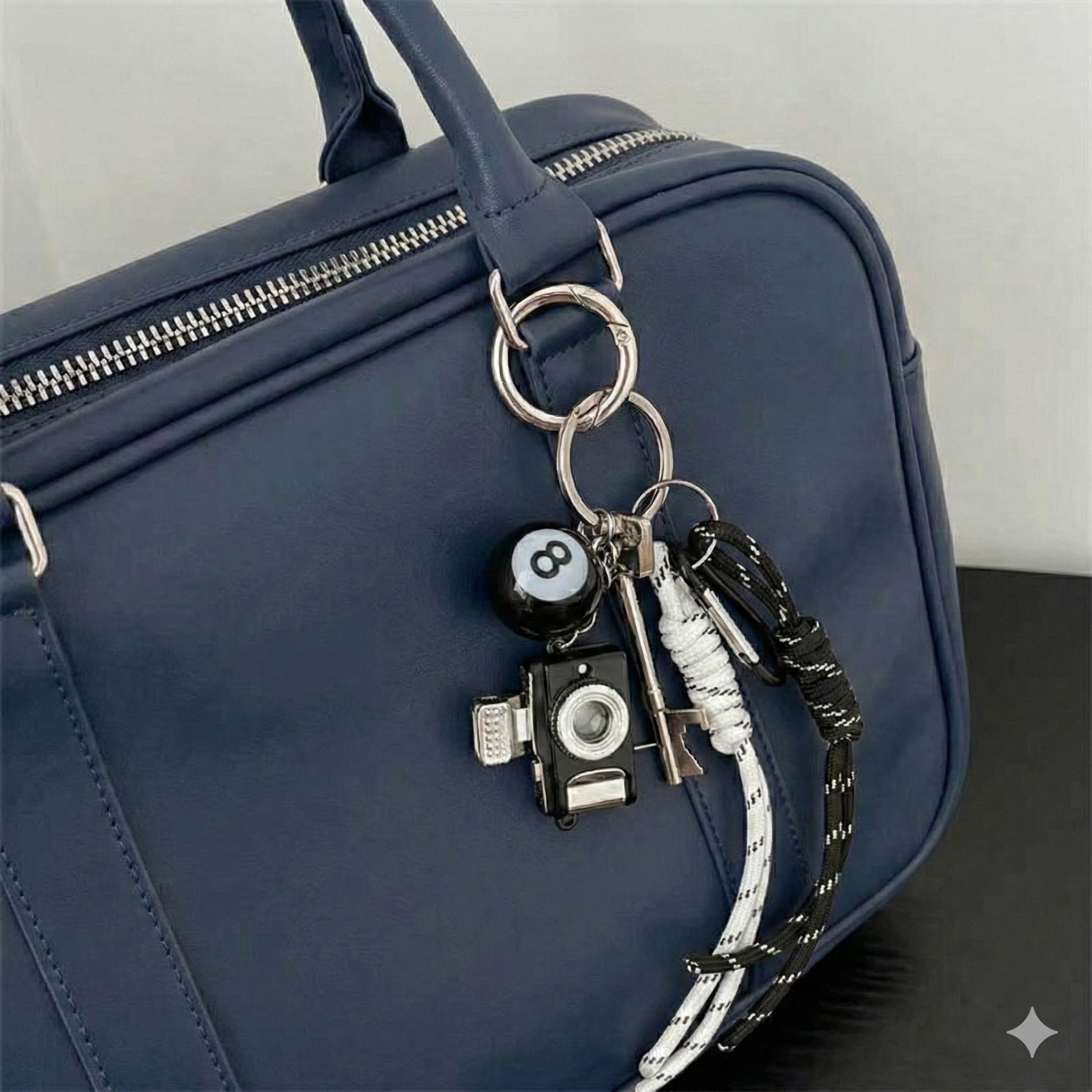 Billiards Lifestyle Keychain Charm