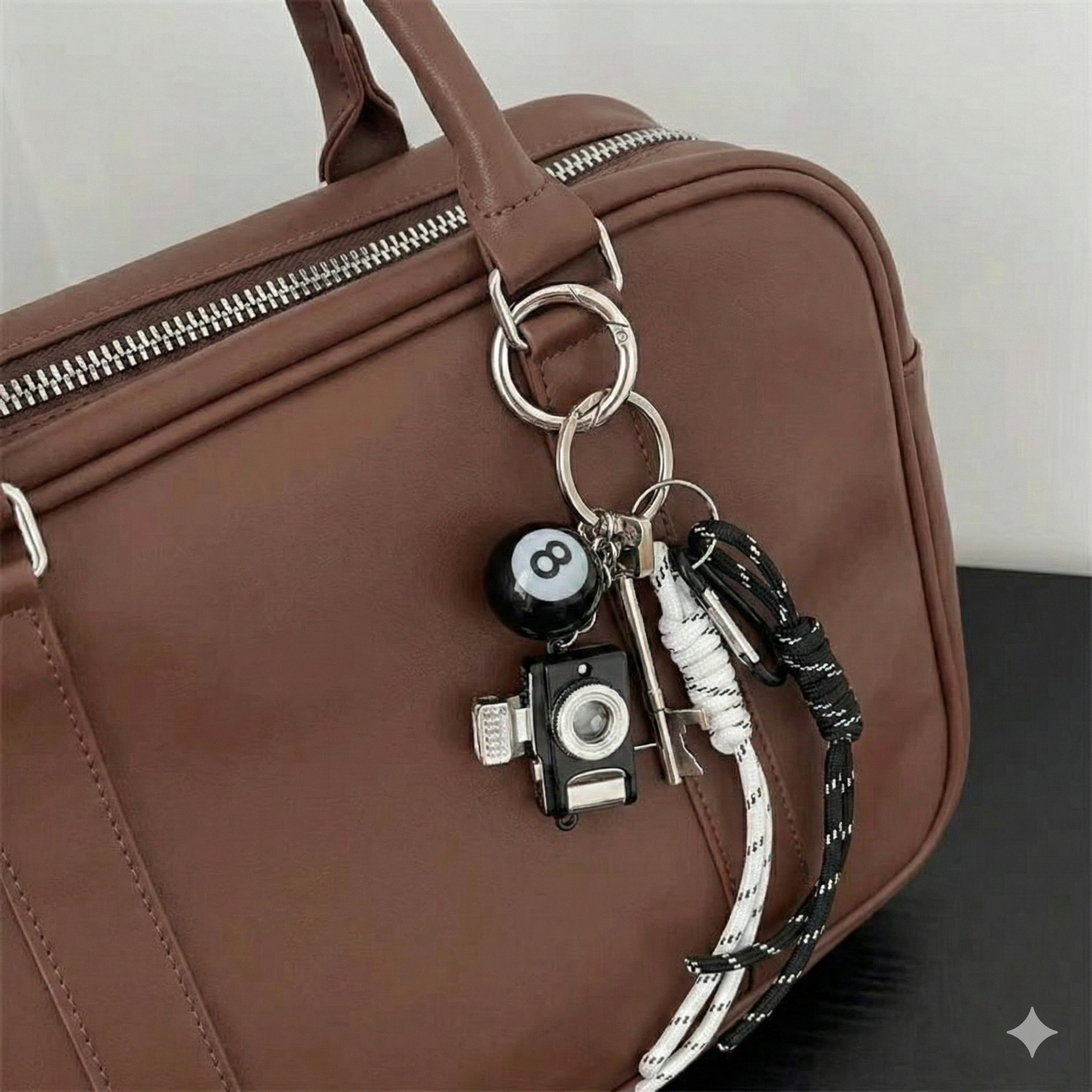 Billiards Lifestyle Keychain Charm