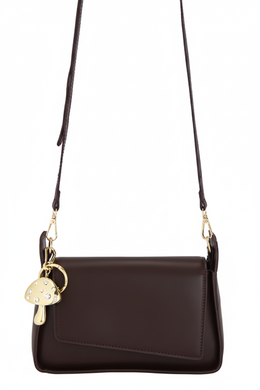 Mushy Mushroom Bag Charm Keychain