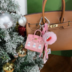 Leather House Mini Bag Charm