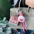 Mini House Shape Bag Charm