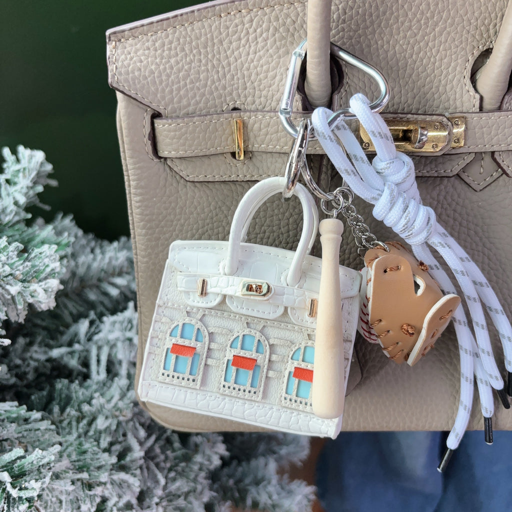 Mini House Shape Bag Charm